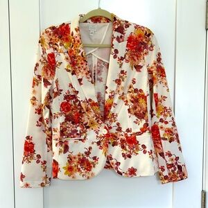 Lauren Conrad Floral Jacket